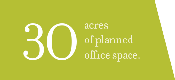 30 acres of planned office space